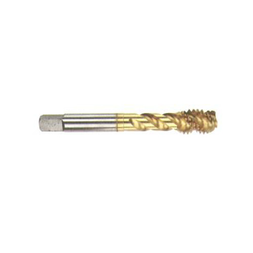 M12X1.75 D6 Spiral Flute Bottom Tap - Tin Coated, PN MOR-95269