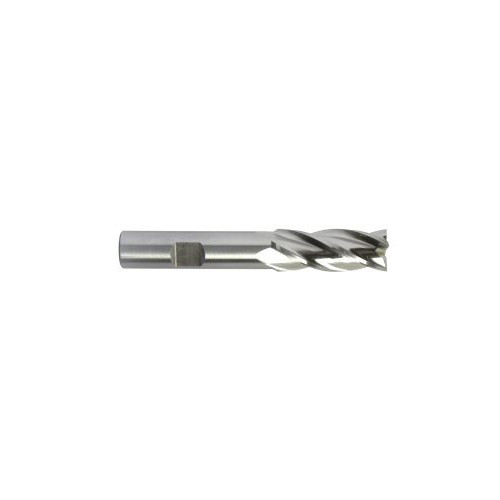 End Mill, 1/4 X 3/8 4 Flute Single End C/C