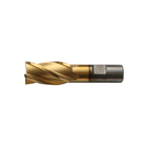 End Mill, HSS 6Fl C/C 1-1/2" TiN