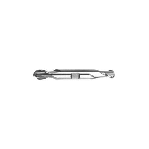 End Mill, HSS Ball Double End 1/2" Tin 2F