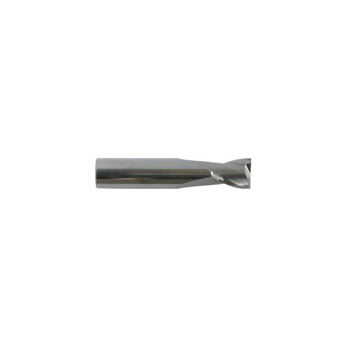 Carbide End Mill, 1 2 Flute Single End Stub