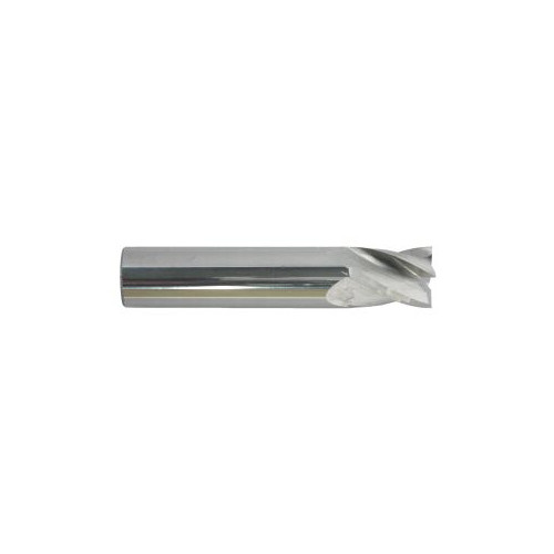 Carbide End Mill, 1/4 4 Flute Single End Stub