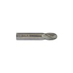 Carbide End Mill, 1/4 4 Flute Single End Ball Stub