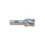 Cobalt End Mill, 1-1/4" X 3/4", 6 Flute, Rougher