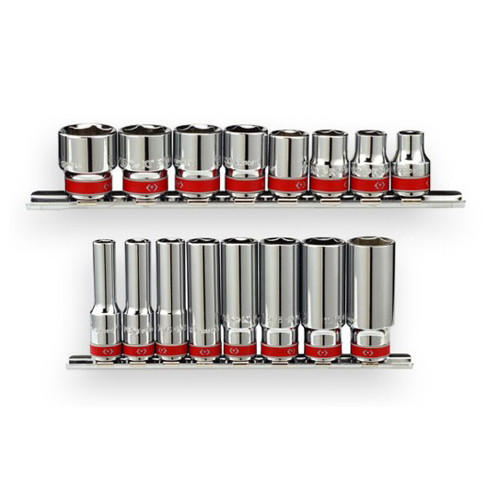 3/8 Dr 16Pc Skt Set Sae 6Pt