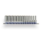 3/8 Dr 13Pc Deep Skt Set Metric 12Pt