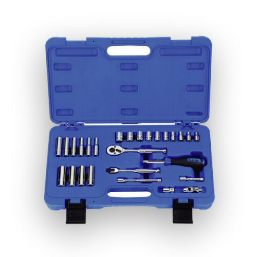 1/4 Dr 27Pc Skt Wrh Set Sae 6Pt