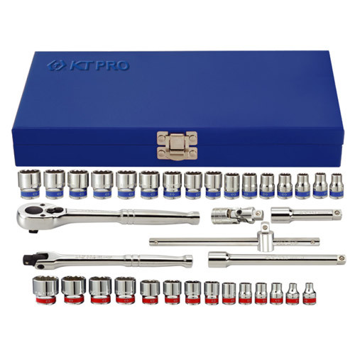 3/8 Dr 36Pc Skt Set Sae + Metric 12Pt