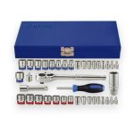 1/4+3/8 Dr 39Pc Comb. Skt Set S+M 6+12Pt