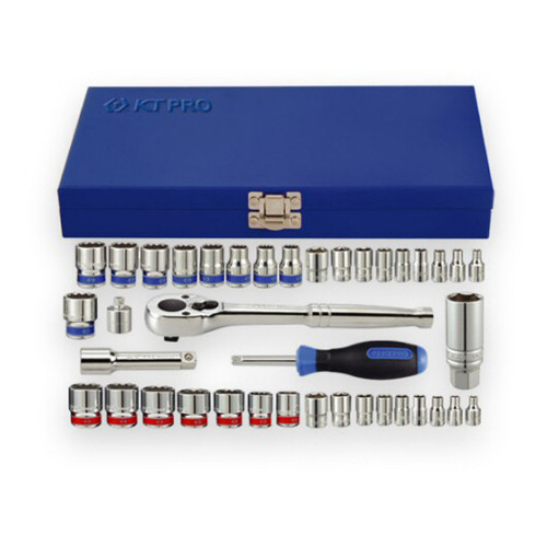 1/4+3/8 Dr 39Pc Comb. Skt Set S+M 6+12Pt