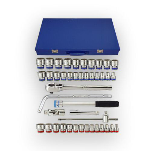 1/2 Dr 43Pc Comb. Skt Set S+M 12Pt