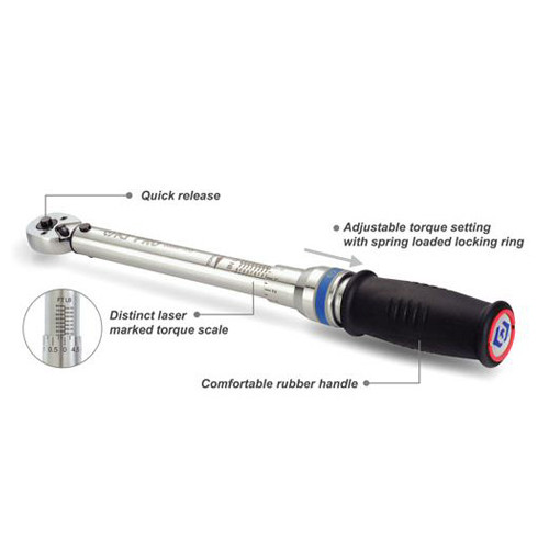 1/2 Dr Adj. Torque Wrh 30-250 Ft Lb