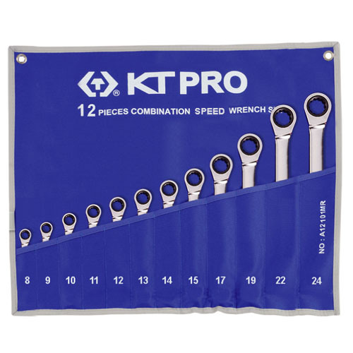 12Pc Comb. Speed Wrh Set Metric 12Pt
