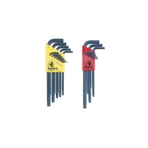 Bondhus 22Pc Combination Ball Hex Key Set, PN Bon-20199