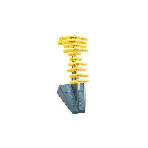 T-HANDLE HEX WRENCH 10PC SET 3/32-3/8"