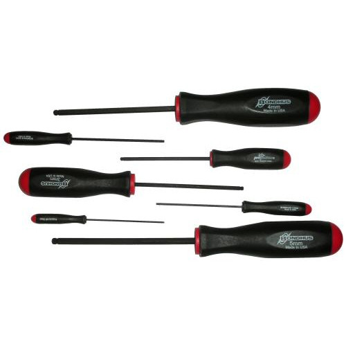 Bondhus 7Pc Ball End Screwdriver Set, PN Bon-10687