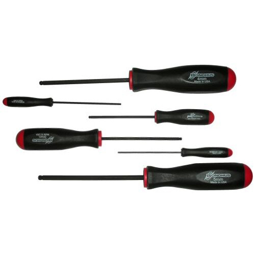 Bondhus 6Pc Ball End Screwdriver Set, PN Bon-10686