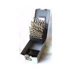 29Pc Drill Set, 1/16 - 1/2 X 64Ths Jobber Length
