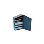 PN HUOT-11450, 1/16 To 1/2 Stub Drill Box(Ships Via Usps Small Flat Rate Box)