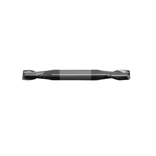 Carbide End Mill, TiAlN, 1/16 , 2 Flute, Double End Stub 1-1/2 OAL