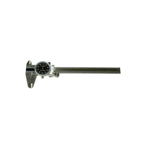 Dial Caliper, Black Face, 0-6", PN 303-1335B