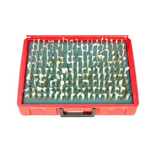 Pin Gage - Minus Set, .061-.250", Accuracy +.0000", -.0002", PN 303-4503M1
