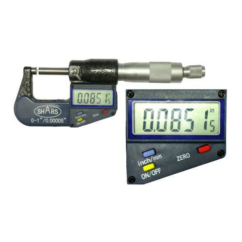 Electronic Digital Micrometer, 0-1"/0-25Mm, .00005 PN 303-2415