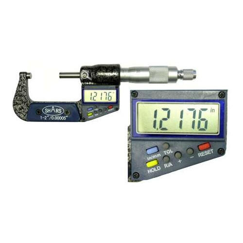 Electronic Digital Micrometer, 1-2"/25-50Mm, .00005 PN 303-2416