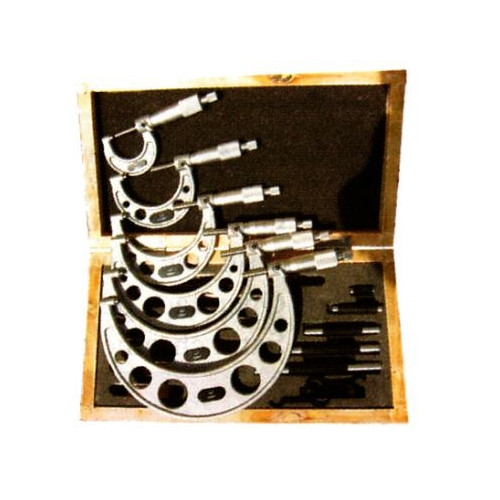 C-Shape Outside Micrometer Set, 0-3", .0001 PN 303-2651N