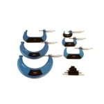 Outside Micrometer Set, 0-6", .0001 PN 303-2653N