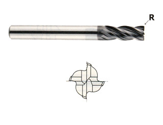 7/16" V7 Inox 4 Flute Cb Corn Rad, By Yg1 Tool Co