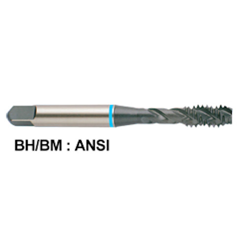 M10 X 1.5 D6 Spiral Flute Tap 3 Flute Bottom Hardslick By YG Tool Co