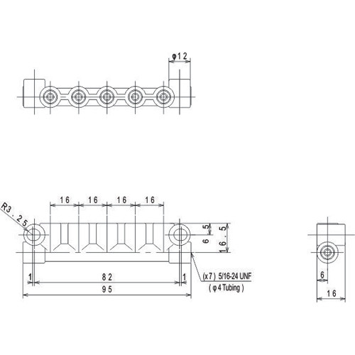 7-Way Junction, By Lube USA