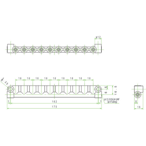 12 - Way Junction, By Lube USA