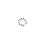 PN 014-0010, External Tooth Lock Washer